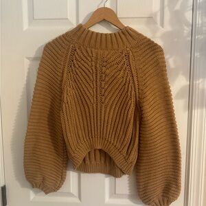 Petal & Pup Cropped Sweater